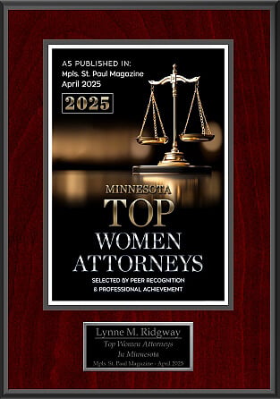 pls st. paul magazine april 2025 minnesota top women attorneys peer recognition, professional achievement lynne m. ridgway